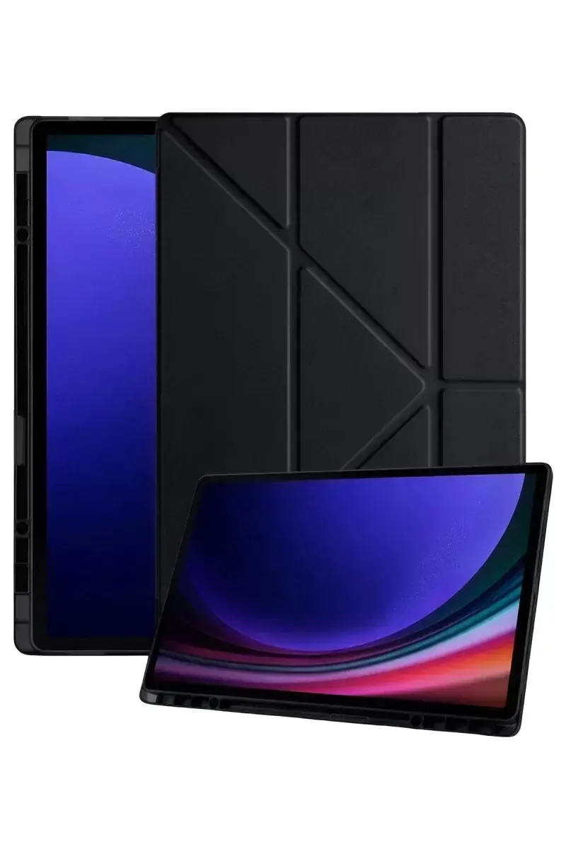 Newface Samsung Galaxy X730 Tab S11 Kalemlikli Mars Tablet Kılıfı - Siyah