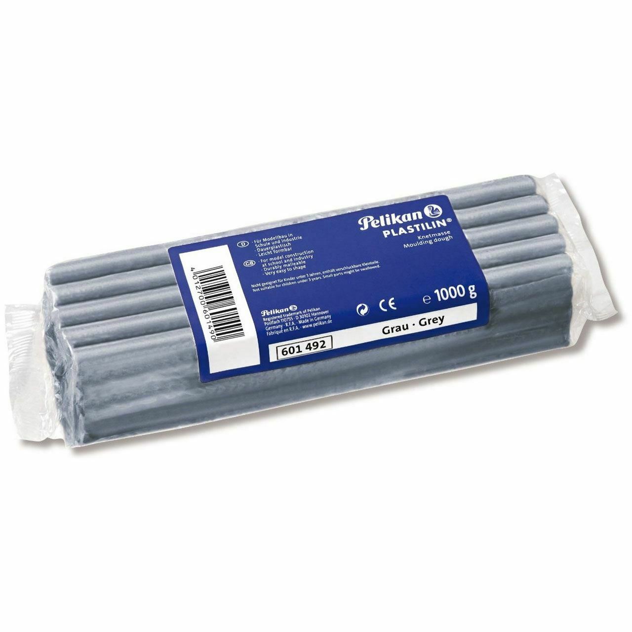 Plastilin Model Hamuru 1000gr Gri