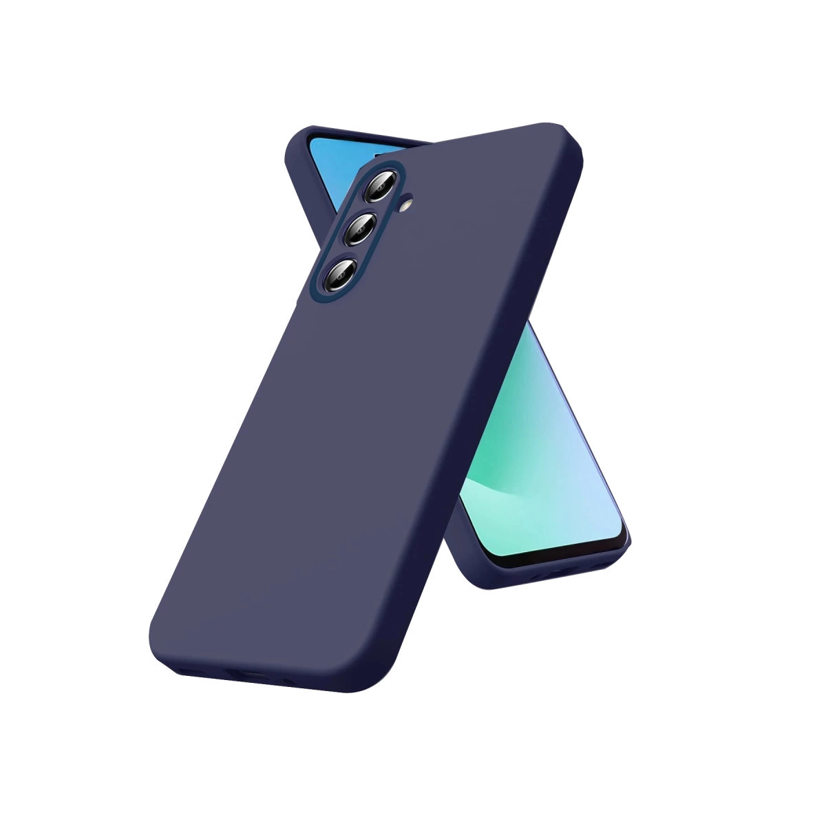 Samsung Galaxy A57 5g First Silikon - Lacivert