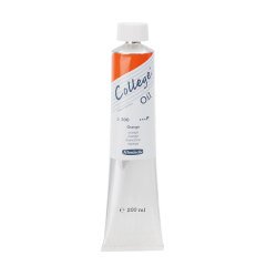 College Yağlı Boya 200ml - N:300 Orange
