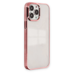 İphone 13 Pro Max Kılıf Element Silikon - Pembe