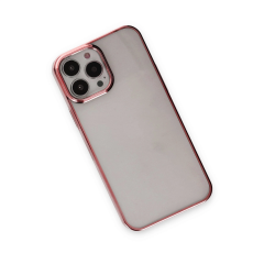 İphone 13 Pro Max Kılıf Element Silikon - Pembe