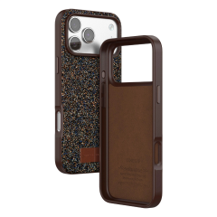 Onegif  İphone 17 Pro Bright Simli Kapak - Gold