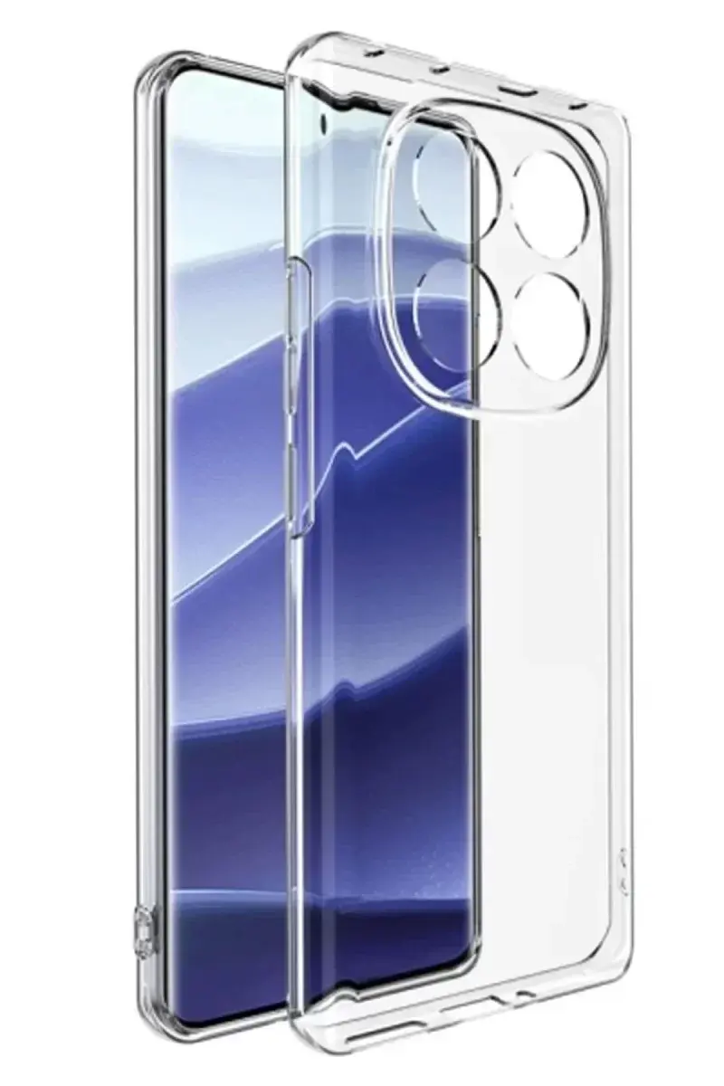 Newface Xiaomi Redmi Note 14 Pro 4g Kılıf Lüx Şeffaf Silikon