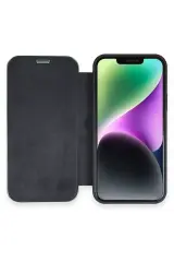 Newface İphone 12 Kılıf Dolpin Kapaklı - Lacivert