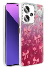 Newface Xiaomi Redmi Note 13 Pro Plus Kılıf Blade Aynalı Desenli Kapak - Desen 3