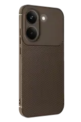 Newface Xiaomi Poco X8 Pro Auto Focus Karbon Kapak - Kahverengi