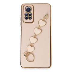 Xiaomi Redmi Note 12 Pro 4g Kılıf Esila Silikon - Pudra