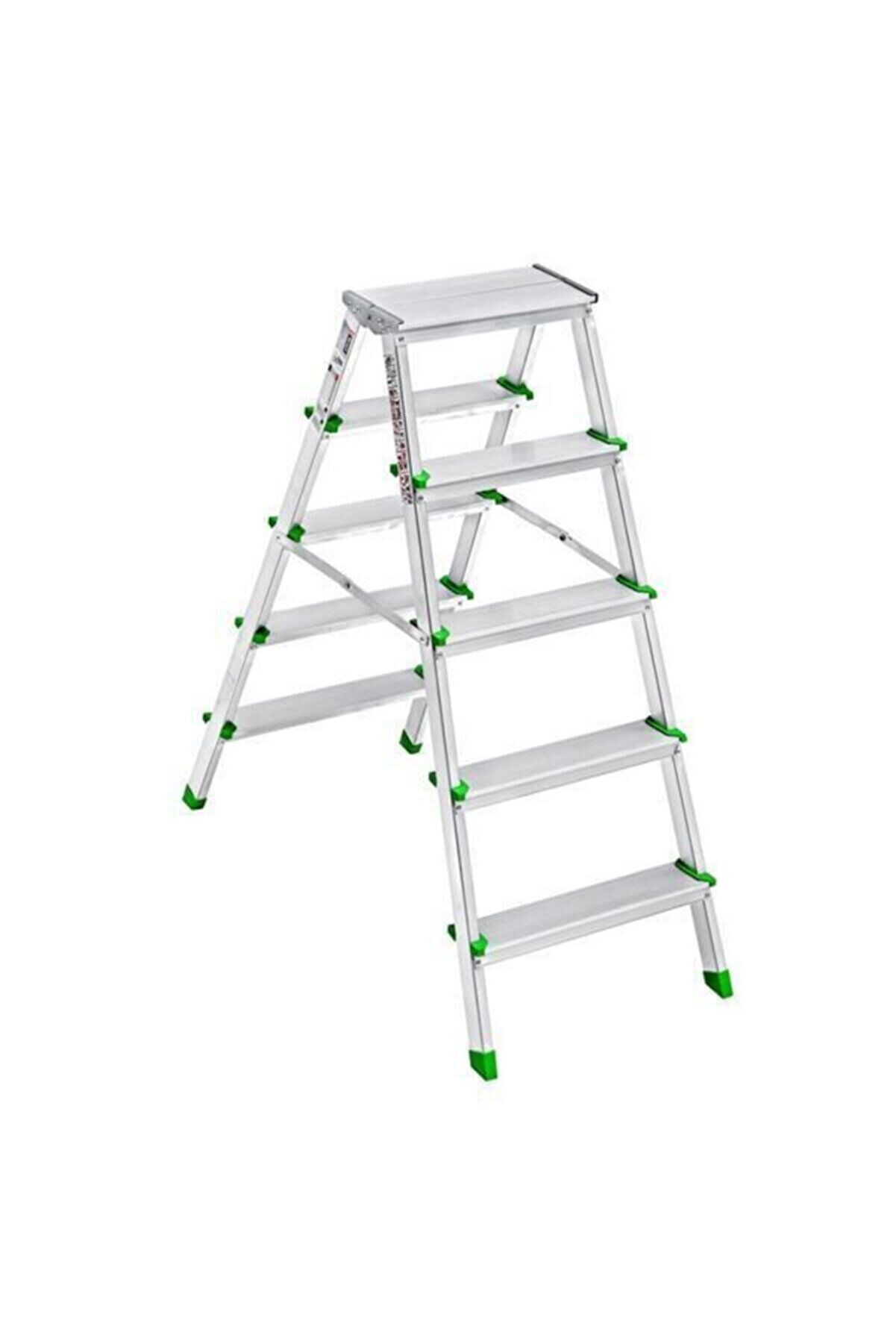 Alüminyum Merdiven Çift Taraflı 5+5