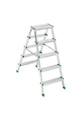 Alüminyum Merdiven Çift Taraflı 5+5