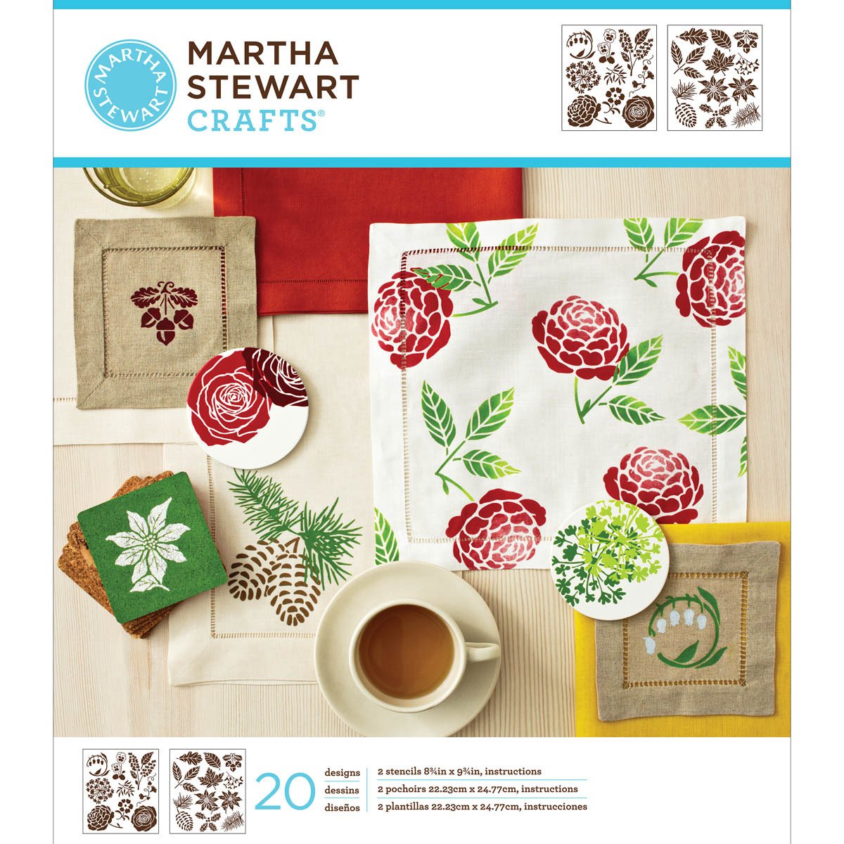 Stencil Set - 20 Farklı Desen N:32259