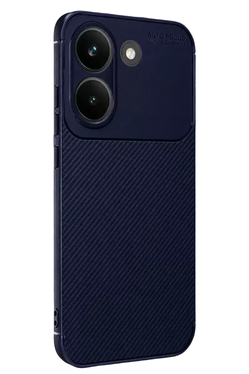 Newface Xiaomi Poco X8 Pro Auto Focus Karbon Kapak - Lacivert