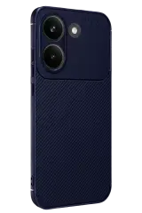 Newface Xiaomi Poco X8 Pro Auto Focus Karbon Kapak - Lacivert