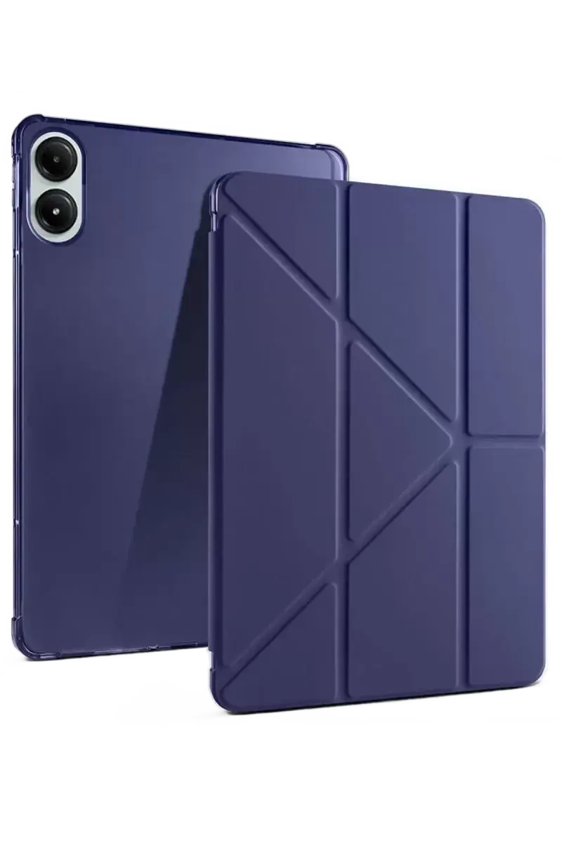 Newface Xiaomi Redmi Pad Pro 12.1 Kılıf Kalemlikli Mars Tablet Kılıfı - Lacivert