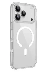 Newface Apple İphone 17 Pro Kılıf Pc Real Magsafe Kapak - Şeffaf