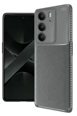 Newface Realme C75 4g Auto Focus Karbon Kapak - Gri