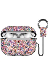 Onegif Airpods 3 (3.nesil) Bright Simli Airpods Kapak - Gold