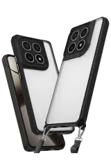 Newface Xiaomi Mi 14t Pro Kılıf Penta Silikon Kılıf - Siyah