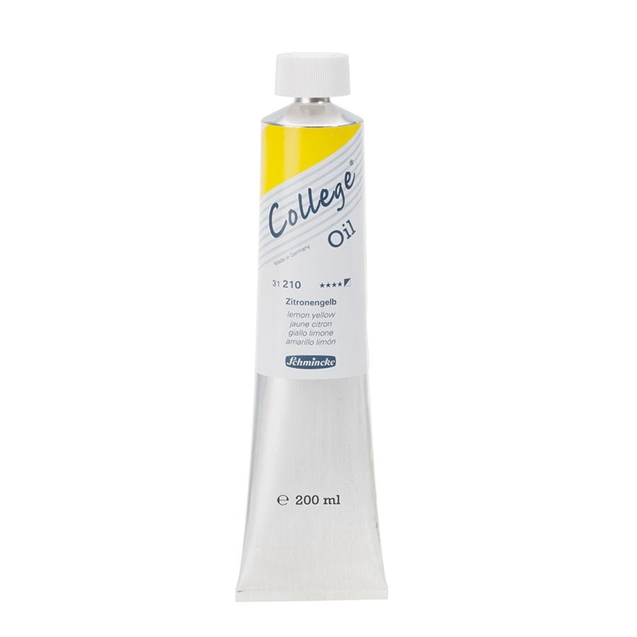 College Yağlı Boya 200ml - N:210 Lemon Yellow