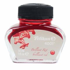 4001 Dolma Kalem Mürekkebi - Brilliant Red - 30ml