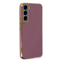 Samsung Galaxy S22 Plus Kılıf Volet Silikon - Kırmızı
