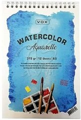 Suluboya Defteri - A3 - 315gr - 12 yaprak
