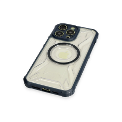 İphone 12 Pro Kılıf Prag Magneticsafe Kapak - Lacivert