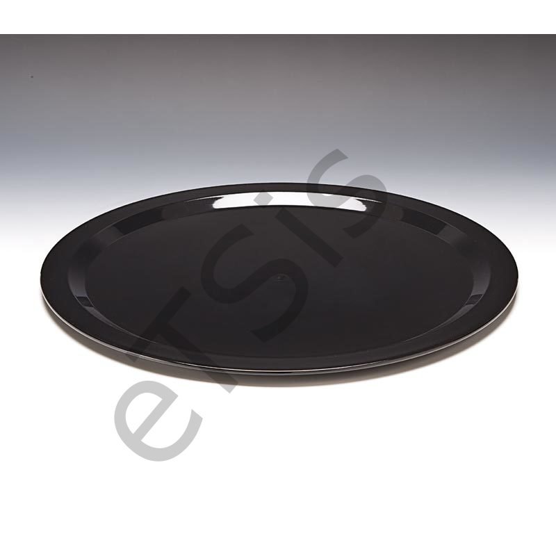 Teşhir Tepsi Polikarbon, 50 cm, Siyah