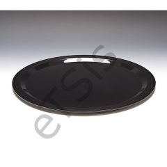 Teşhir Tepsi Polikarbon, 50 cm, Siyah