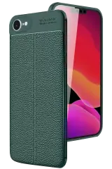 Newface İphone 16e Kılıf Auto Focus Kapak - Koyu Yeşil