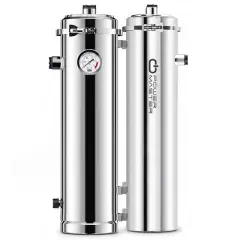 Powermaster Pm-28654 Ana Hat Su Arıtma Sistemi 10.000 L/saat Paslanmaz Çelik Gövdeli Yıkanabilir Uf-pvdf Filtreli