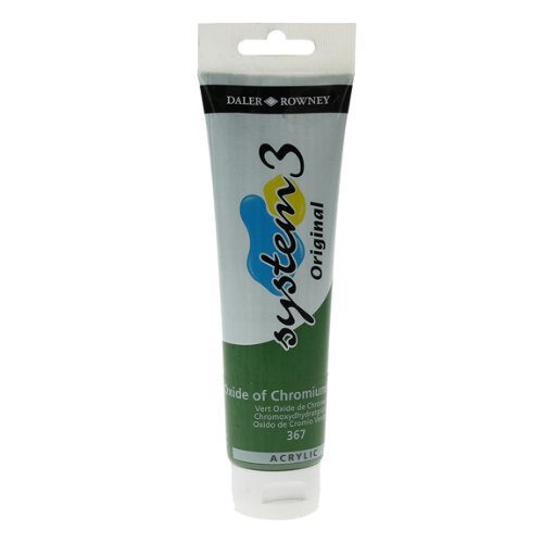 System 3 Akrilik Boya - 150 ml - Oxide Of Chromium Green - N.367