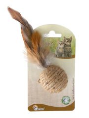 Eastland Tüylü Kedi Oyuncak Top 4 cm