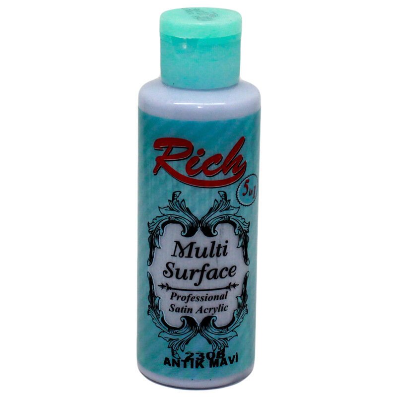 Multi Surface Akrilik Boya 130 cc. - 2306 Antik Mavi
