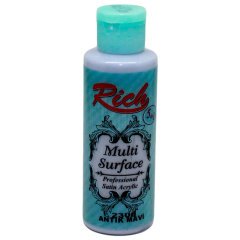 Multi Surface Akrilik Boya 130 cc. - 2306 Antik Mavi