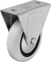 Hts 355 - 75x25 Mm Pvc Makaralı Sabit Teker 4 Adet