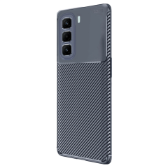 İnfinix Hot 50 Pro Plus 4g Auto Focus Karbon Kapak - Lacivert