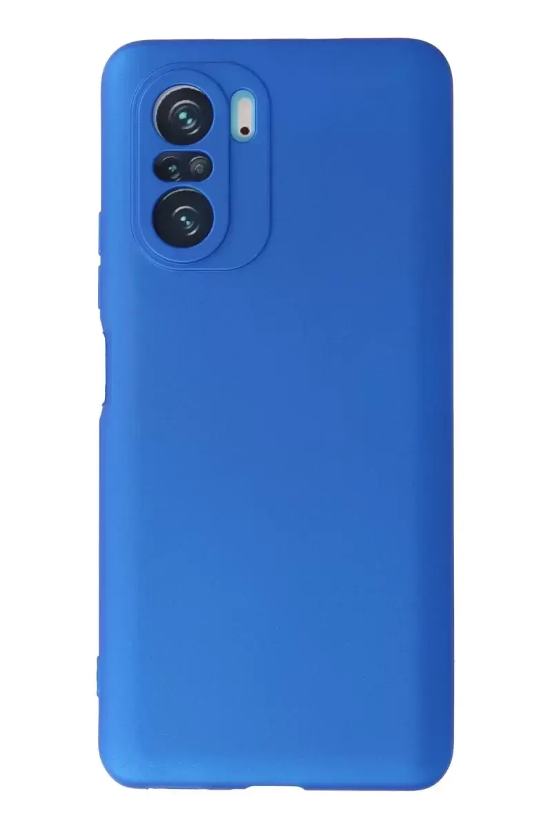 Newface Xiaomi Poco F3 Kılıf First Silikon - Mavi
