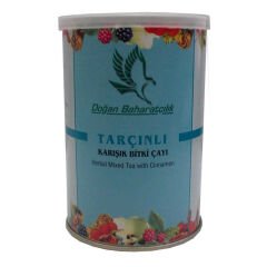 Tarçınlı Karışık Bitkisel Çay 100 Gr Teneke Kutu