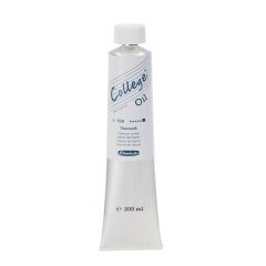 College Yağlı Boya 200ml - N:100 Titanium White