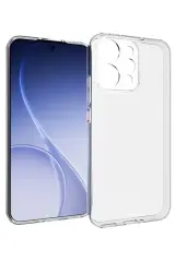 Newface Oppo Reno 15 Lüx Şeffaf Silikon - Şeffaf