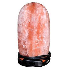 Silindir Şekilli Doğal Himalaya Doğal Kaya Tuzu Lambası Kablolu Ampullü Pembe 2-3 Kg