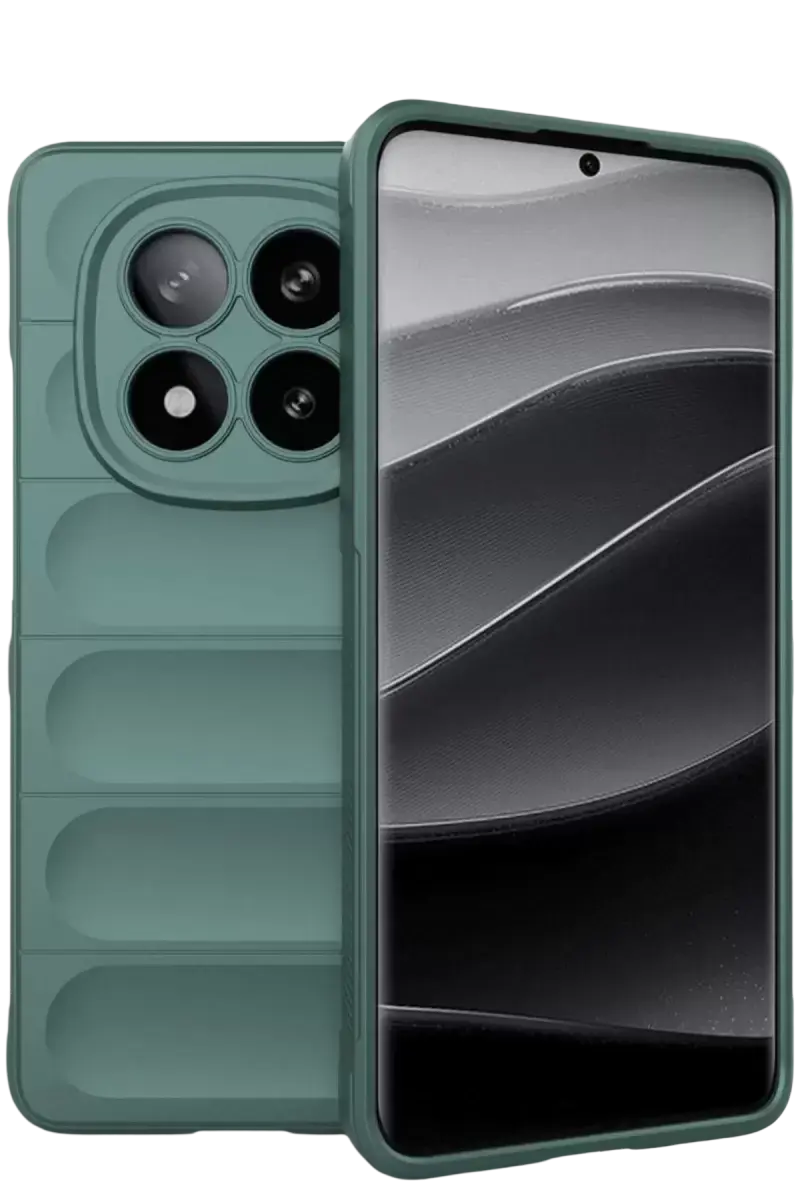 Newface Xiaomi Redmi Note 15 Pro 4g Optimum Silikon - Koyu Yeşil