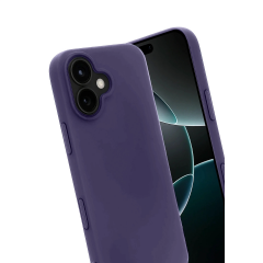 İphone 17 First Silikon - Mürdüm