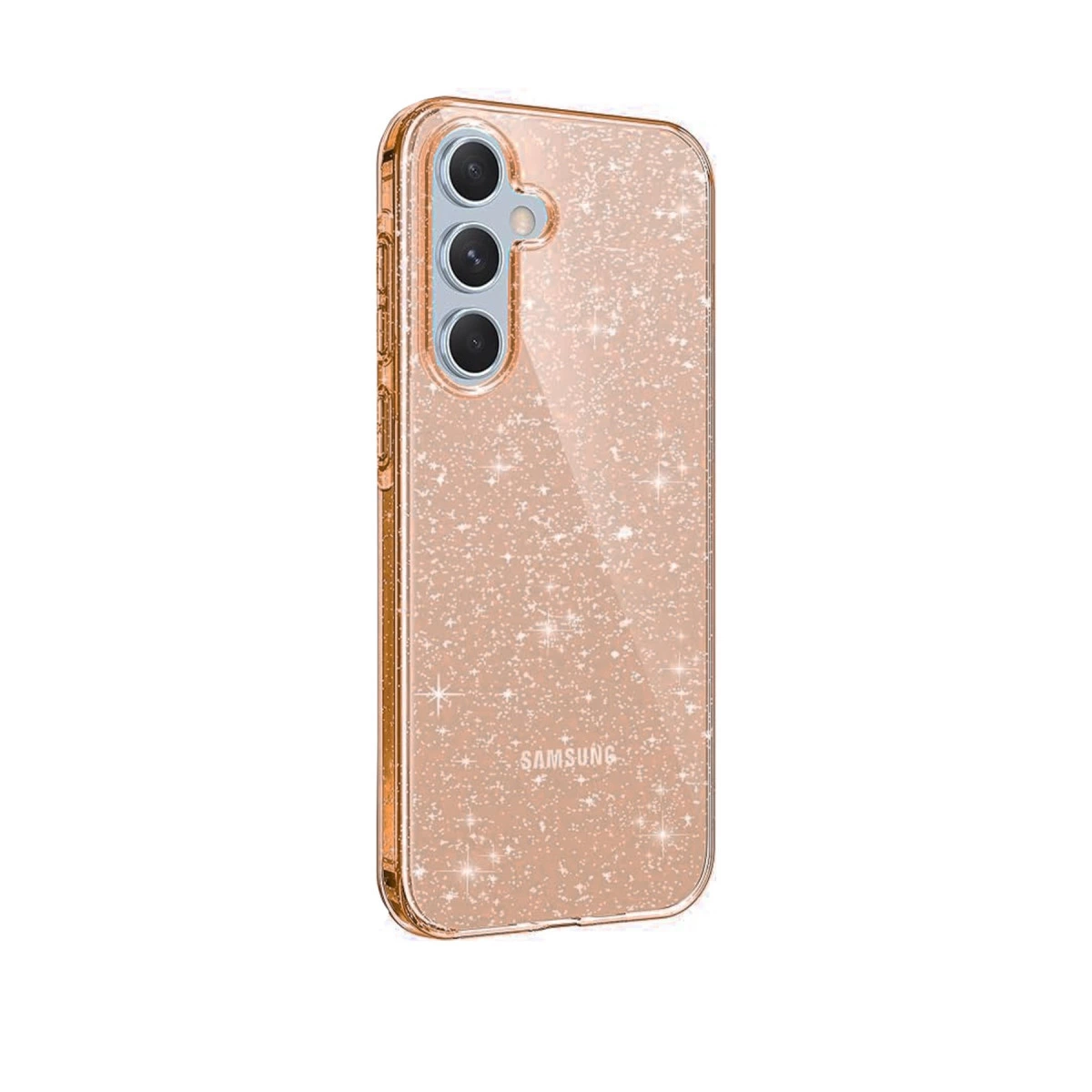 Samsung Galaxy A14 4g Kılıf Glow Kapak - Turuncu