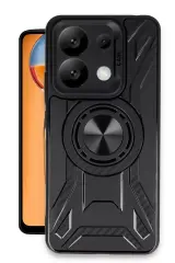 Newface Xiaomi Redmi Note 13 4g Kılıf Lincoln Silikon - Siyah