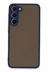 Newface Samsung Galaxy S23 Plus Kılıf Montreal Silikon Kapak - Lacivert