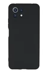 Newface Xiaomi Mi 11 Lite Kılıf Nano İçi Kadife Silikon - Lacivert