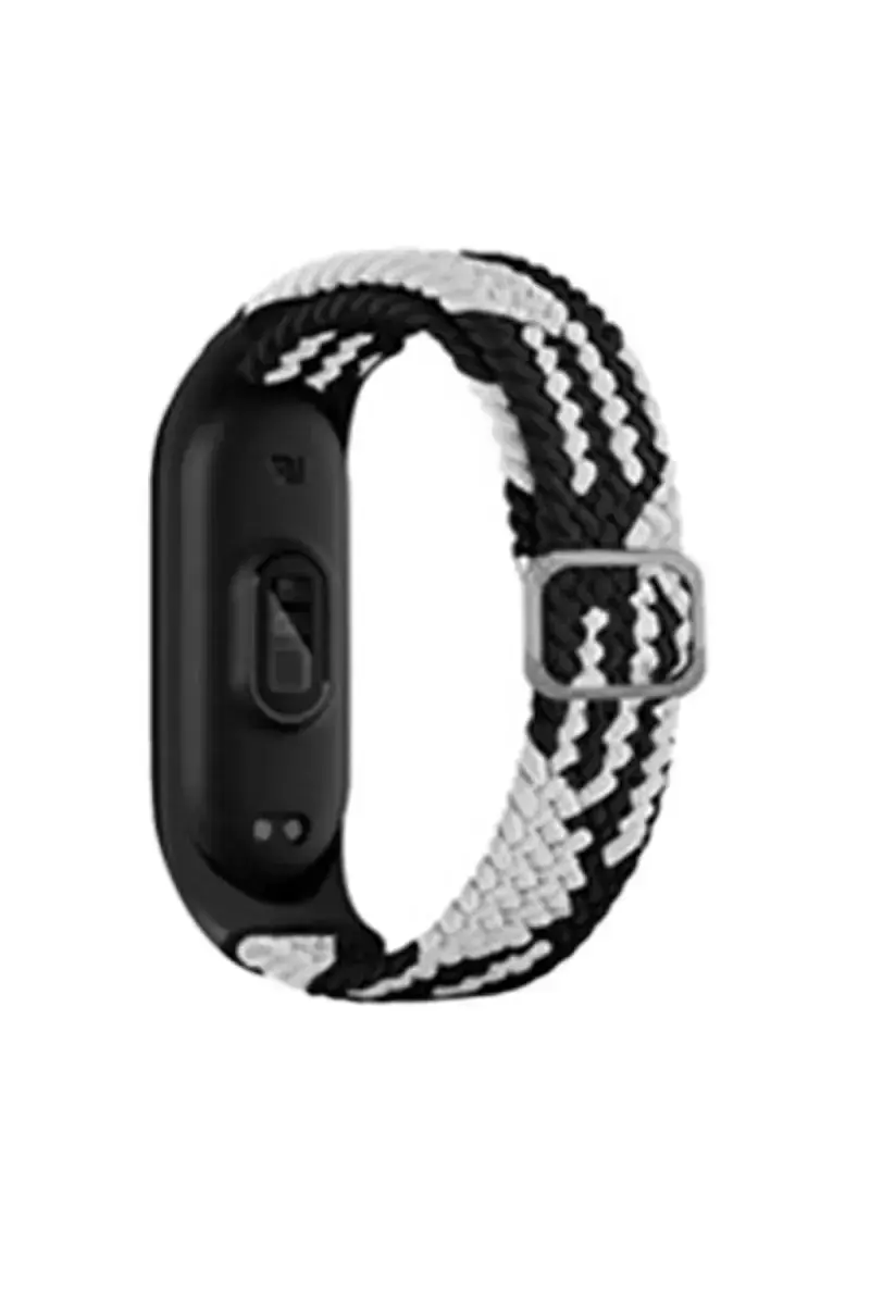 Newface Xiaomi Mi Band 4 Star Kordon - Siyah-beyaz