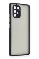 Newface Samsung Galaxy A91 / S10 Lite Kılıf Montreal Silikon Kapak - Lacivert